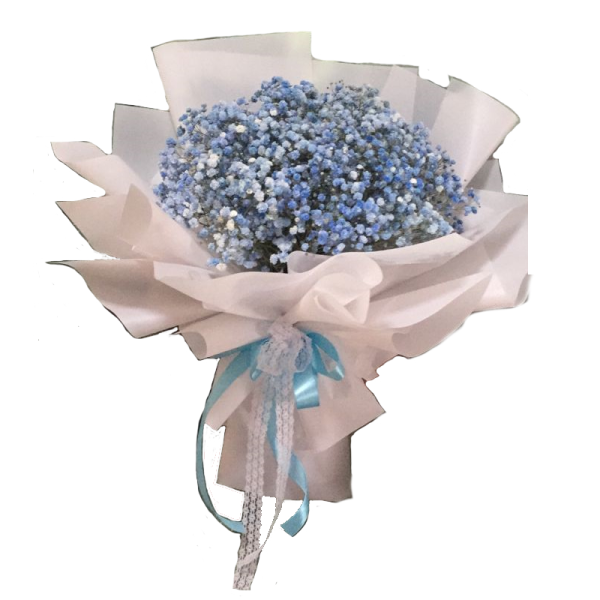 Starry Night Baby's Breath Bouquet Kota Kinabalu Florist SOEN