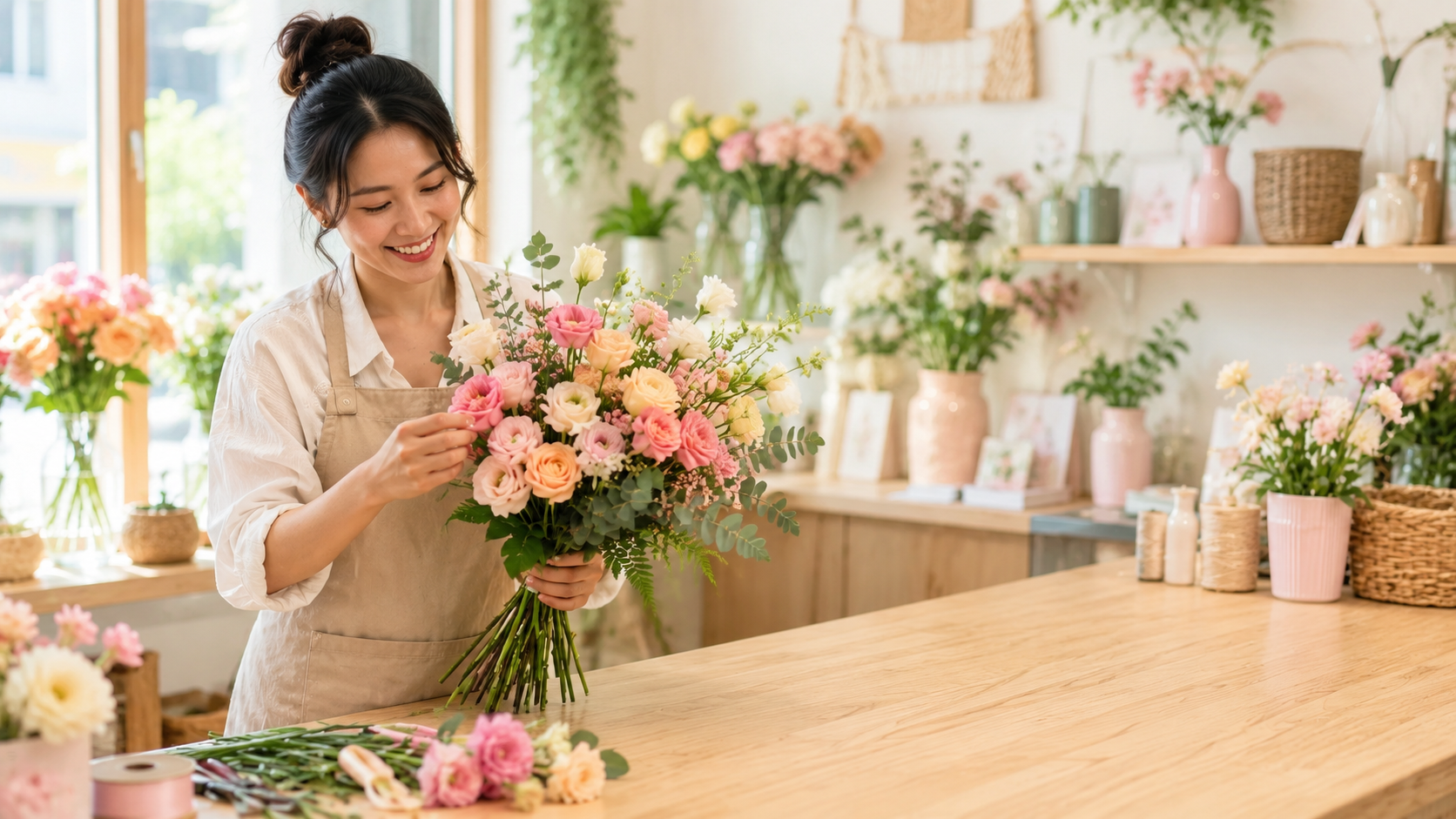 Fresh flower delivery by SO-EN Florist